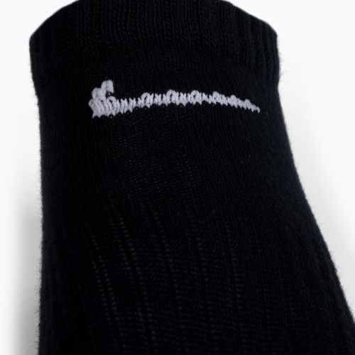 Șosete de antrenament Nike Everyday Lightweight No Show 3pak negru SX7678-010