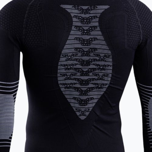 Bluză termică pentru bărbați X-Bionic Energizer 4.0 opal black/arctic white