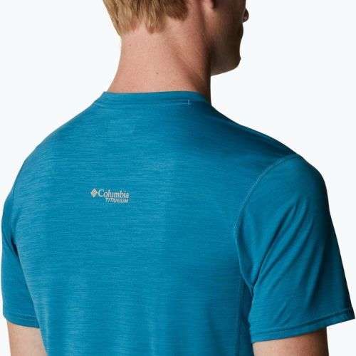 Columbia Titan Pass Graphic Tee 400 albastru 1991471