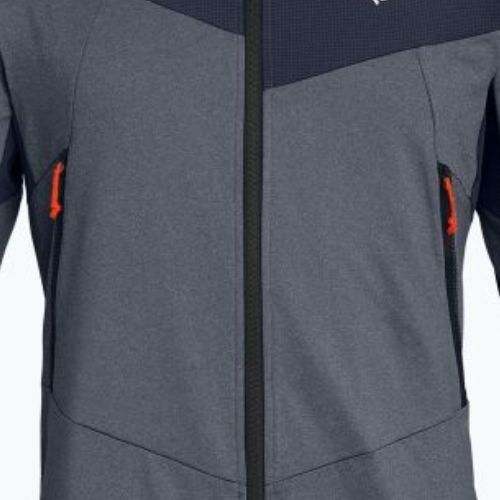 Hanorac bărbătesc Salewa Agner Hybrid PL/DST FZ Hoody bluză polară albastru marin 00-0000027371