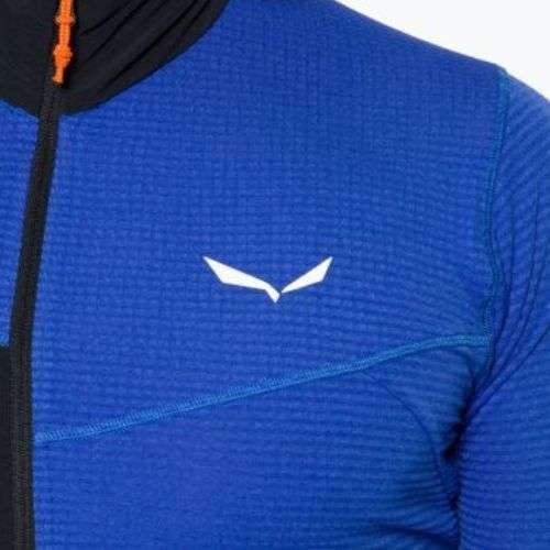 Hanorac bărbătesc Salewa Pedroc fleece albastru 00-0000027719
