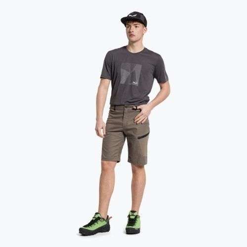 Pantaloni scurți de drumeție pentru bărbați Salewa Lavaredo Hemp Hemp maro 00-0000028033