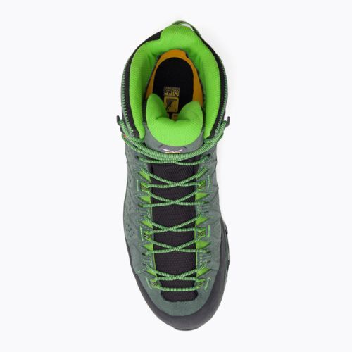 Cizme de trekking pentru bărbați Salewa Alp Trainer 2 Mid GTX verde 00-0000061382