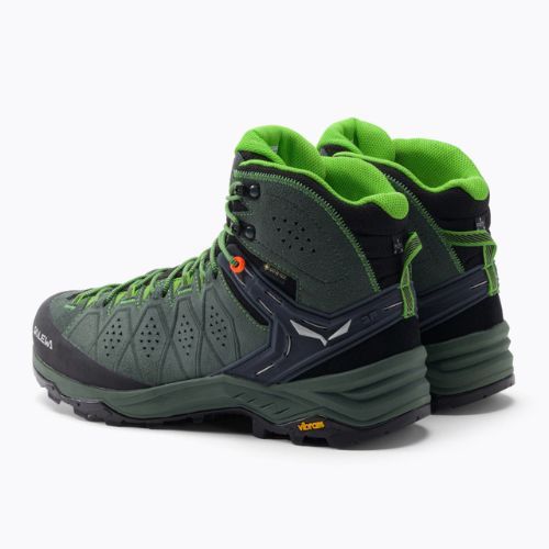 Cizme de trekking pentru bărbați Salewa Alp Trainer 2 Mid GTX verde 00-0000061382