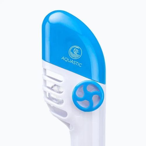 Mască integrală de snorkeling pentru copii AQUASTIC albastră SMK-01N