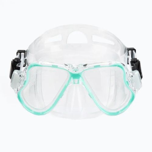Set de snorkeling AQUASTIC Mască + Tub albastru MSA-01N