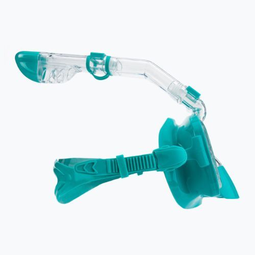 Set de snorkeling AQUASTIC Mască + Tub albastru SMFK-01SN