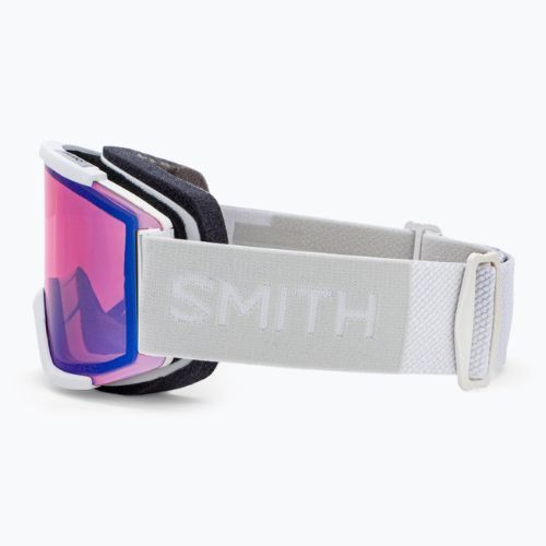 Ochelari de schi Smith Squad white vapor/chromapop photochromic rose flash M00668