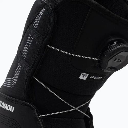 Cizme de snowboard pentru copii Salomon Project Boa negru L41681700
