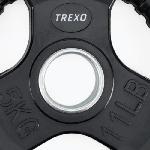 Greutate din fontă cauciucată XTREXO czarne RW5 5 kg
