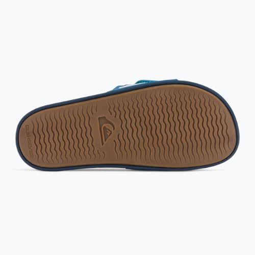 Șlapi pentru bărbați Quiksilver Rivi Slide Adjust blue/blue/green