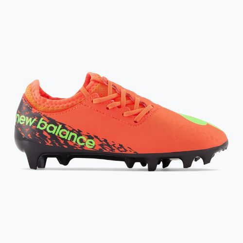 Ghete de fotbal pentru copii New Balance Furon V7 Dispatch FG Jr portocaliu SJF3FDF7.M.035