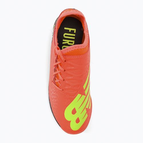 Ghete de fotbal pentru copii New Balance Furon V7 Dispatch TF Jr portocaliu SJF3TDF7.M.045