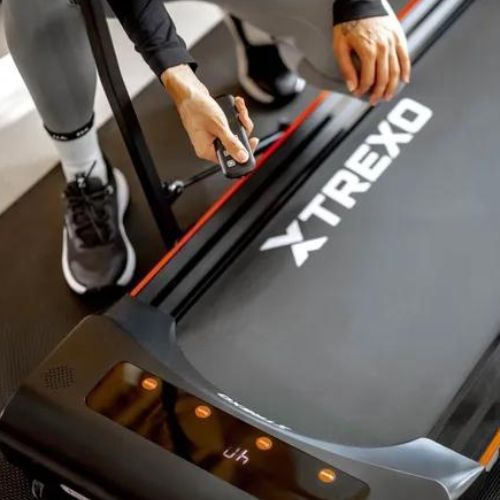 Bandă de alergare electrică XTREXO Walking Pad W150 neagră