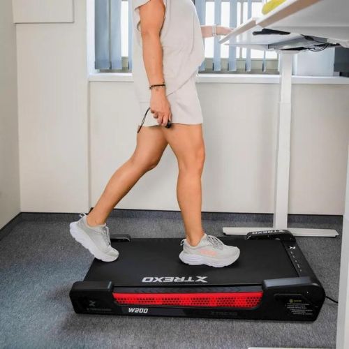 Bandă de alergare electrică XTREXO Walking Pad W200 neagră