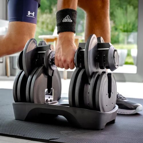 Halteră reglabilă XTREXO TXO-B4W001 40 kg negru