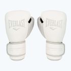 Mănuși de box pentru bărbați EVERLAST Powerlock Pu, alb, EV2200 WHT-10 oz.