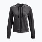 Tricou de antrenament pentru femei Under Armour Rival Terry Full Zip Hoodie gri 1369853