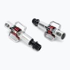 Pedale de bicicletă Crankbrothers Eggbeater 1 arginti-roșii CR-14792