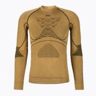 Tricou termic cu mânecă lungă X-Bionic Radiactor 4.0, auriu, RAWTXXW19M