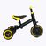 Bicicletă de echilibru cu tri roți Milly Mally 3w1 Optimus neagră 2714