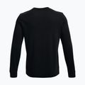 Tricou de antrenament pentru bărbați Under Armour Rival Terry LC Crew negru 1370404-001 2