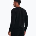 Tricou de antrenament pentru bărbați Under Armour Rival Terry LC Crew negru 1370404-001 4