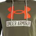 Tricou de antrenament pentru bărbați Under Armour Rival Terry cu logo verde 1370390-361 3