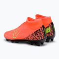 Ghete de fotbal pentru copii New Balance Tekela V4 Magique FG JR neon dragonfly 3