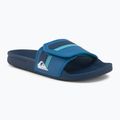 Șlapi pentru bărbați Quiksilver Rivi Slide Adjust blue/blue/green