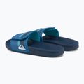 Șlapi pentru bărbați Quiksilver Rivi Slide Adjust blue/blue/green 3