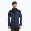 Hanorac bărbătesc Salewa Agner Hybrid PL/DST FZ Hoody bluză polară albastru marin 00-0000027371