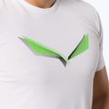 Cămașă de trekking pentru bărbați Salewa Lines Graphic Dry albă 00-0000028065 4