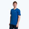 Tricou de trekking pentru bărbați Salewa Alpine Hemp Logo albastru 00-0000028132