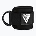 Benzi cu cârlige pentru încheietură RDX Gym Ankle Pro A4 negre WAN-A4B-P 2