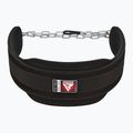 Centură pentru ridicarea greutăților RDX Pro Dipping Belt 2 Layer neagră WDB-T7B 2