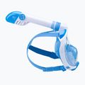 Mască integrală de snorkeling pentru copii AQUASTIC albastră SMK-01N 5