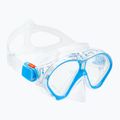 Set de snorkeling pentru copii AQUASTIC Mască + Aripioare + Tub albastru MSFK-01SN 11