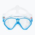 Set de snorkeling pentru copii AQUASTIC Mască + Aripioare + Tub albastru MSFK-01SN 12
