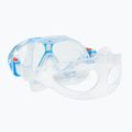 Set de snorkeling pentru copii AQUASTIC Mască + Aripioare + Tub albastru MSFK-01SN 14