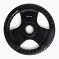 Greutate din fontă cauciucată XTREXO czarne RW25 25 kg 3