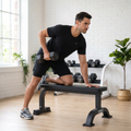 Ganteră cauciucată XTREXO Hex HXD100 10 kg 4