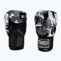 Top King Muay Thai Muay Thai Muay Thai Empower mănuși de box gri TKBGEM-03A-GY-10OZ
