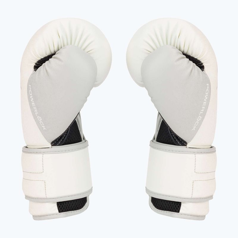 Mănuși de box pentru bărbați EVERLAST Powerlock Pu, alb, EV2200 WHT-10 oz. 4