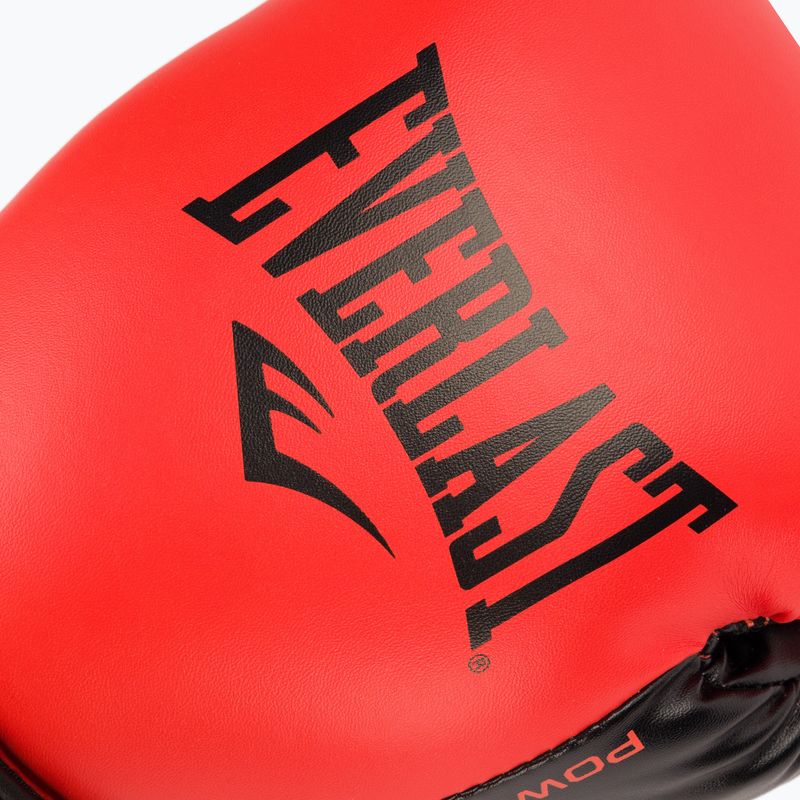 Mănuși de box pentru bărbați EVERLAST Powerlock Pu, roșu, EV2200 RED-10 oz. 5