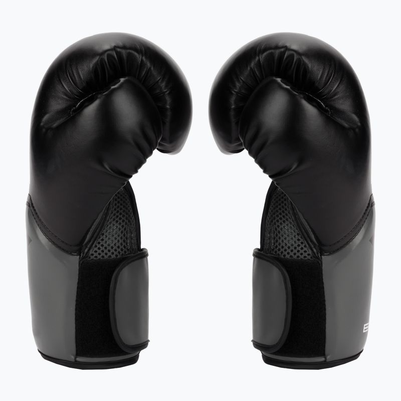 Mănuși de box pentru bărbați EVERLAST Pro Style Elite 5, negru, EV2500 BLK/GRY-10 oz. 4