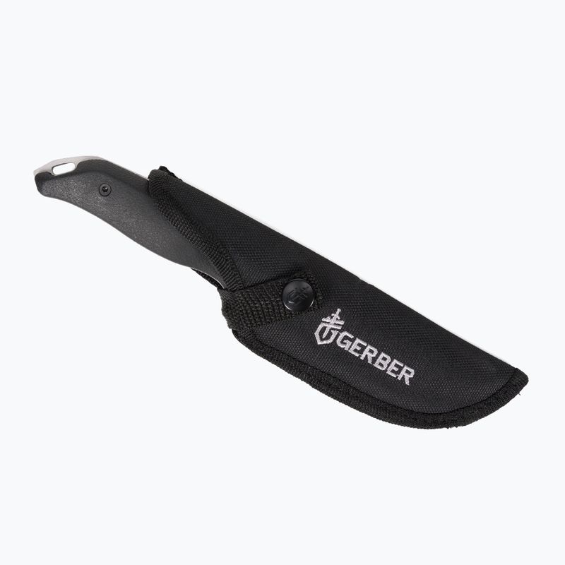 Gerber Cuțit turist Moment Moment Fix mare Drop Point negru argintiu 31-003617 4