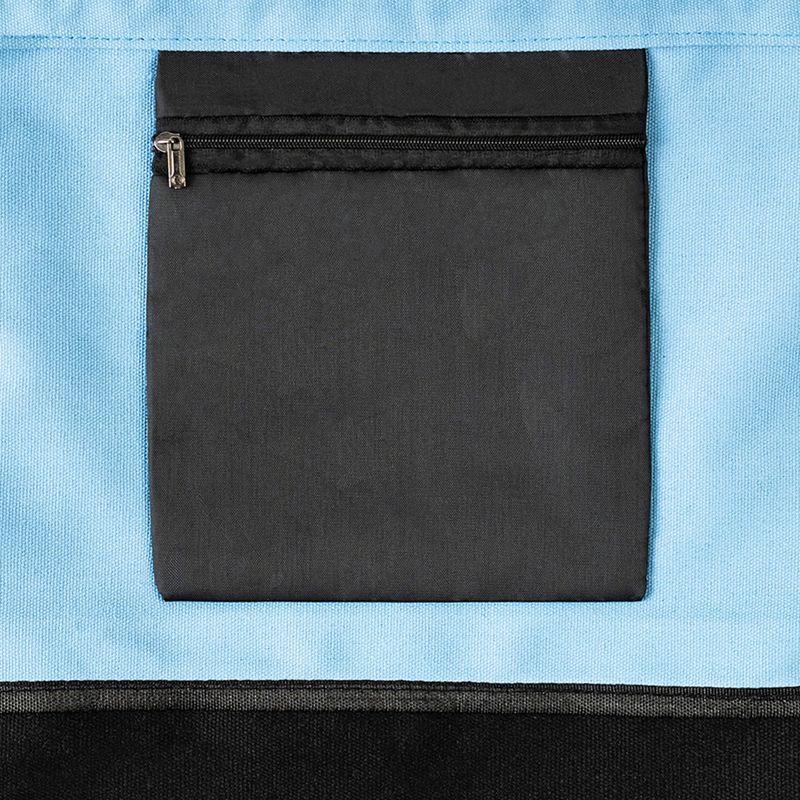 Sac de sport pentru femei Gym Glamour Gym bag albastru-negru 278 4