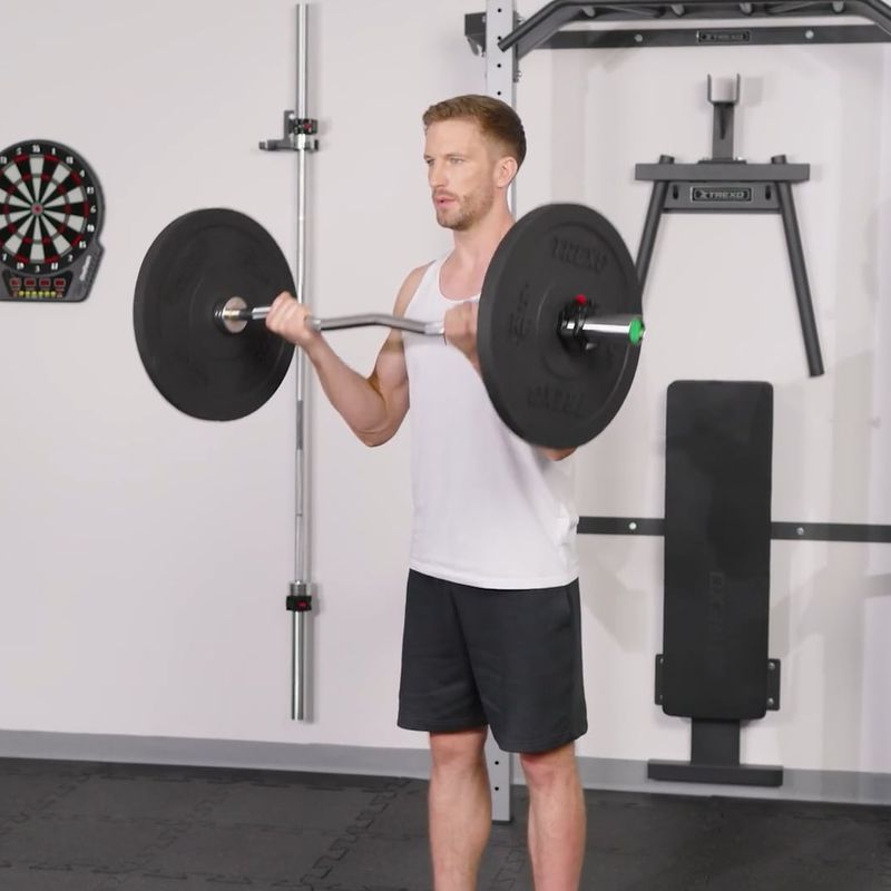 Greutate bumper de olimpiadă XTREXO neagră TRX-BMP005 5 kg 13