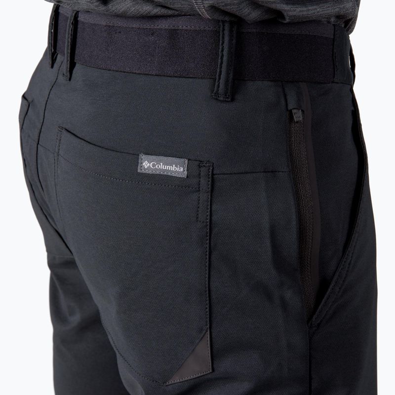 Columbia Tech Trail 010 Pantaloni scurți de trekking pentru bărbați Negru 1883371 4